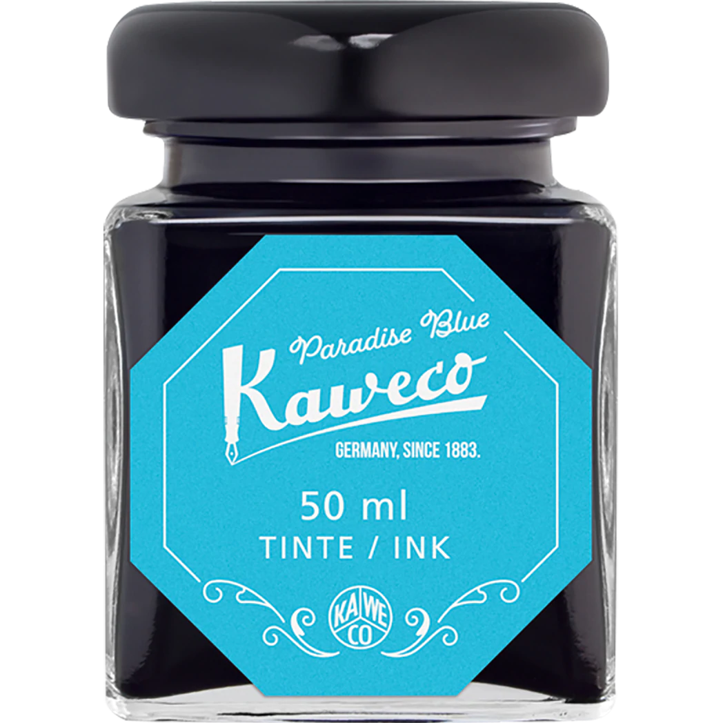Kaweco Ink Bottle 50ml - Paradise Blue - KSGILLS.com | The Writing Instruments Expert