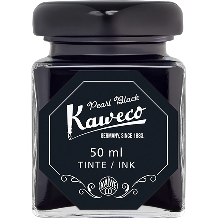 Kaweco Ink Bottle 50ml - Pearl Black - KSGILLS.com | The Writing Instruments Expert