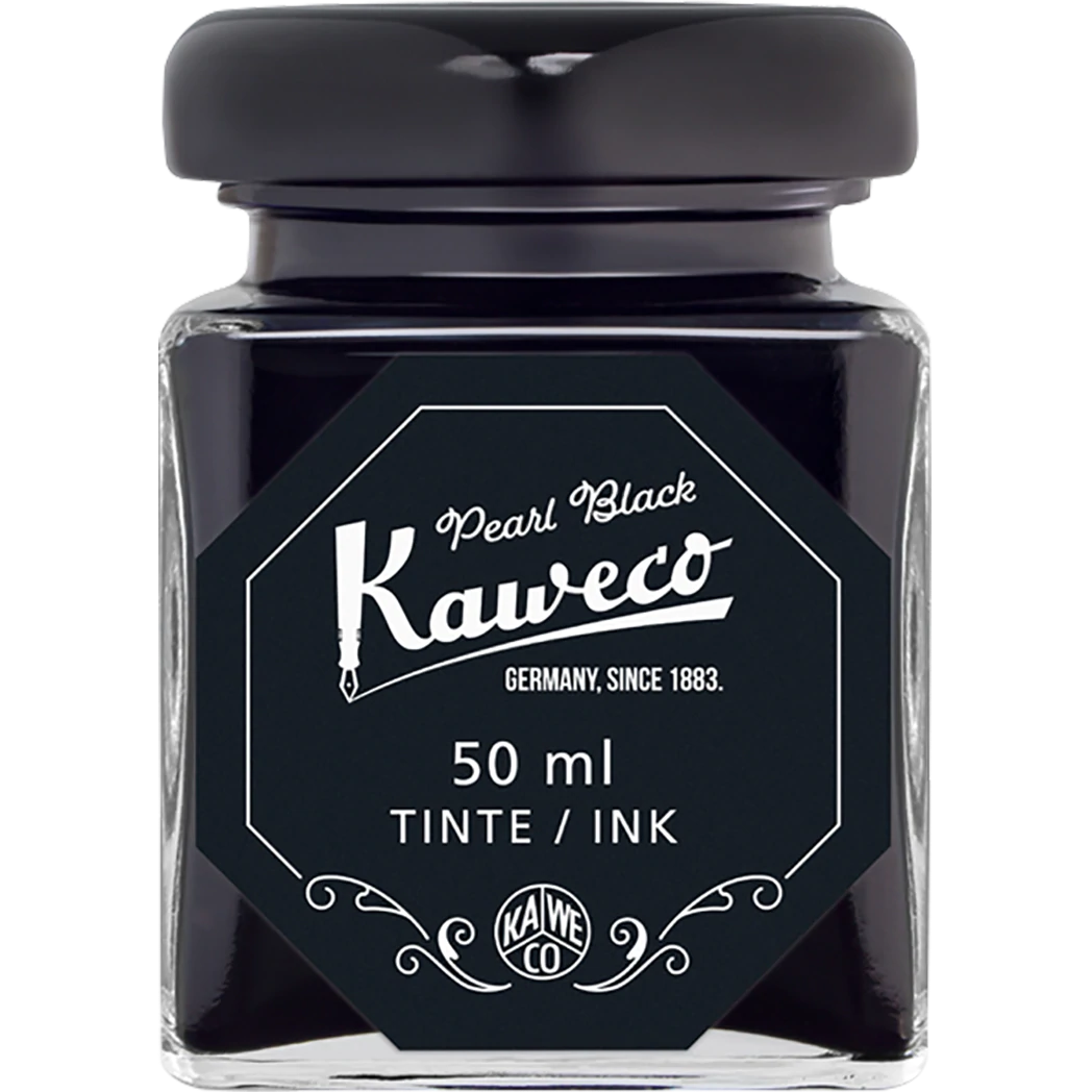 Kaweco Ink Bottle 50ml - Pearl Black - KSGILLS.com | The Writing Instruments Expert