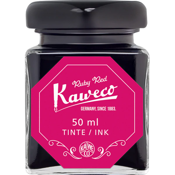 Kaweco Ink Bottle 50ml - Ruby Red - KSGILLS.com | The Writing Instruments Expert