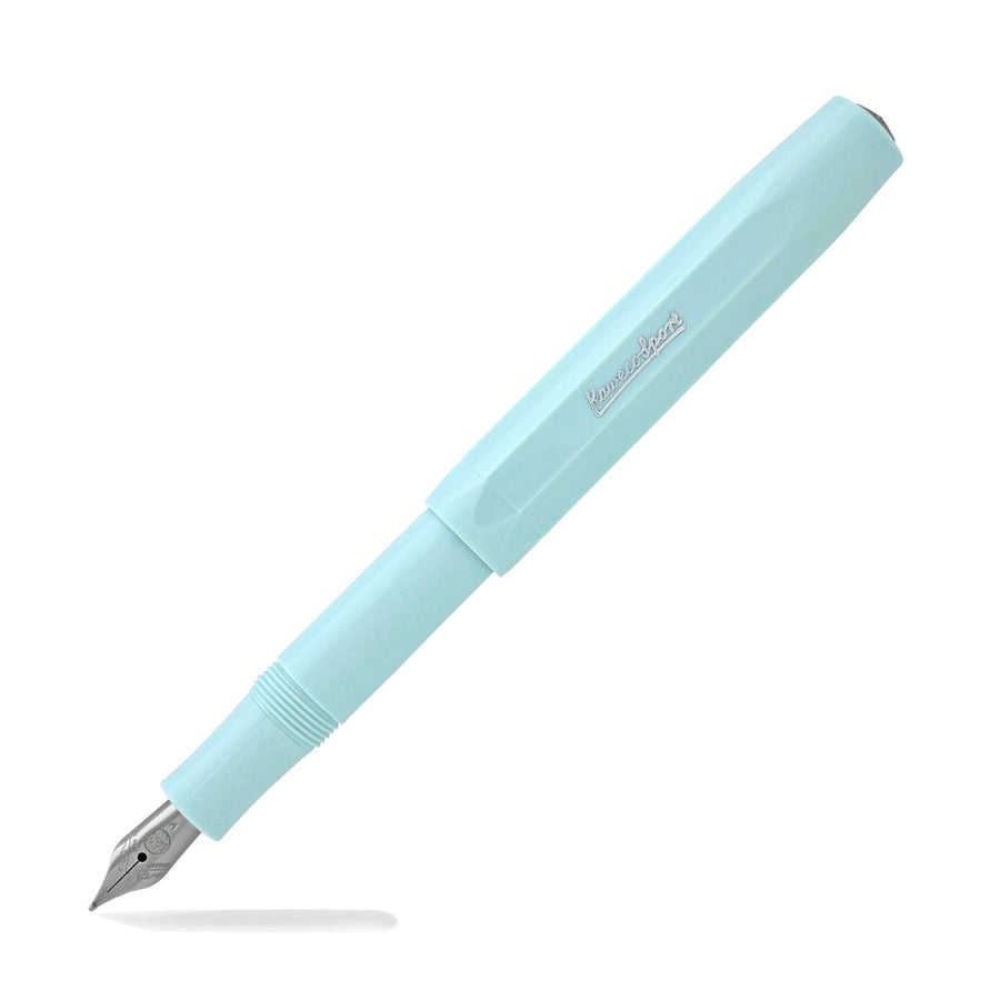Kaweco Skyline Sport Fountain Pen - Mint Blue Chrome Trim - KSGILLS.com | The Writing Instruments Expert