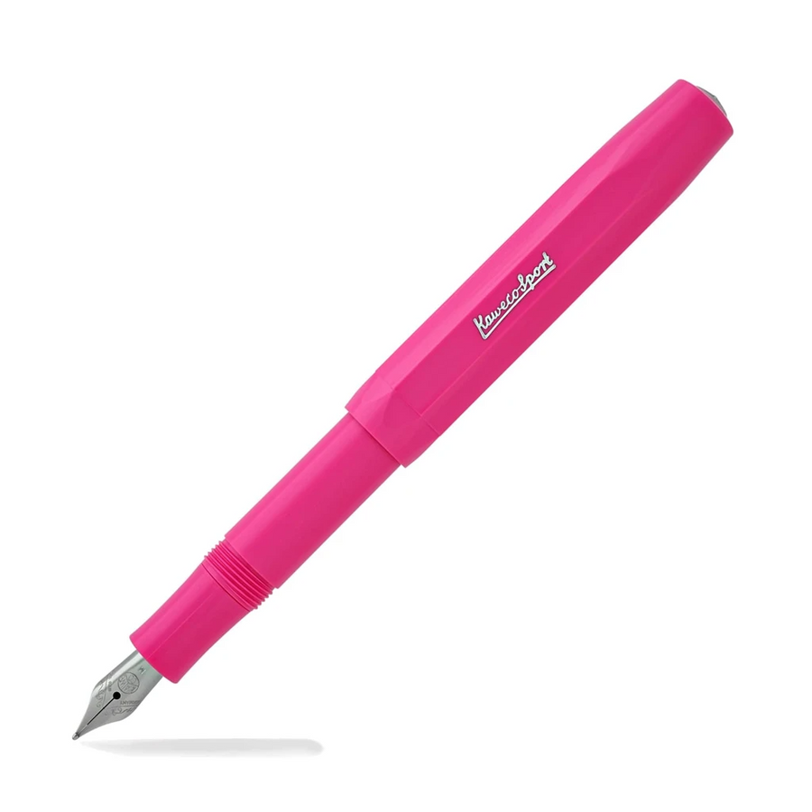 Kaweco Skyline Sport Fountain Pen - Pink Chrome Trim - KSGILLS.com | The Writing Instruments Expert
