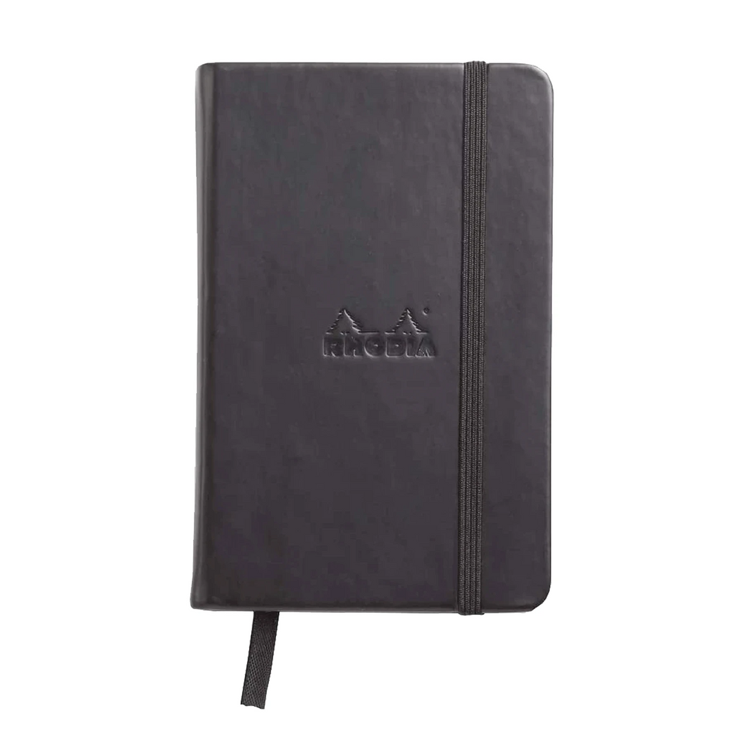 KSG set - Notebook SET & Double Pens (Parker Sonnet Rollerball & Ballpoint Pen - Black Lacquer Chrome Trim) with RHODIA A6 Notebook - KSGILLS.com | The Writing Instruments Expert