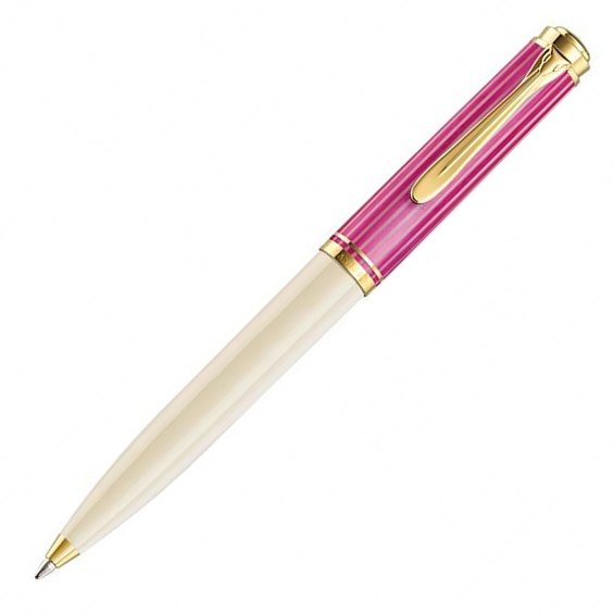 Pelikan Souveran K600 Pink Special Edition Ballpoint Pen - KSGILLS.com | The Writing Instruments Expert