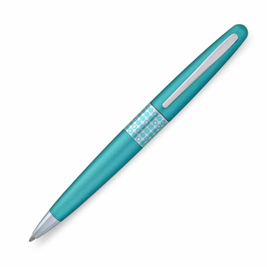 Pilot MR Mechanical Pencil Metropolitan Retro Pop - Blue Light Turquoise Dots (0.5mm) (with LASER Engraving) - KSGILLS.com | The Writing Instruments Expert