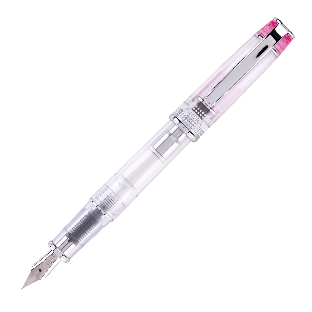 Pilot Prera Fountain Pen - Pink Clear Body - KSGILLS.com | The Writing Instruments Expert