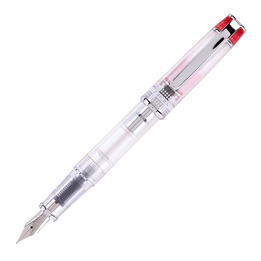 Pilot Prera Fountain Pen - Red Clear Body - KSGILLS.com | The Writing Instruments Expert