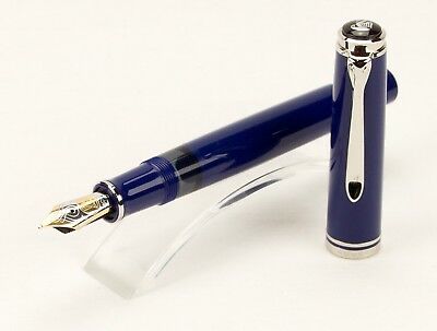 Pelikan Souveran M405 Fountain Pen - Deep Blue - KSGILLS.com | The Writing Instruments Expert