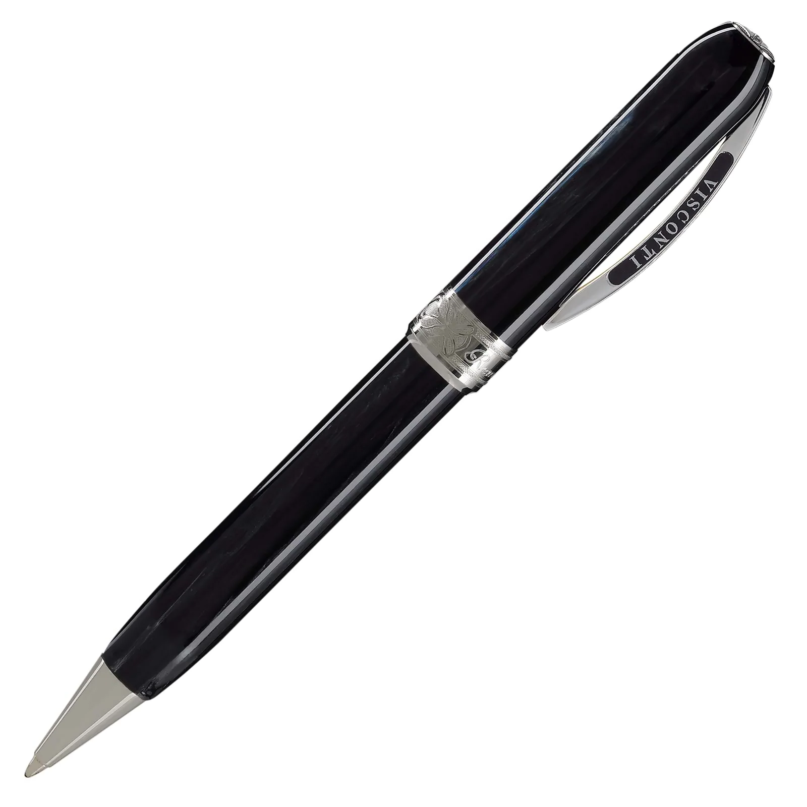 Visconti Rembrandt Rollerball Pen - Black - KSGILLS.com | The Writing Instruments Expert