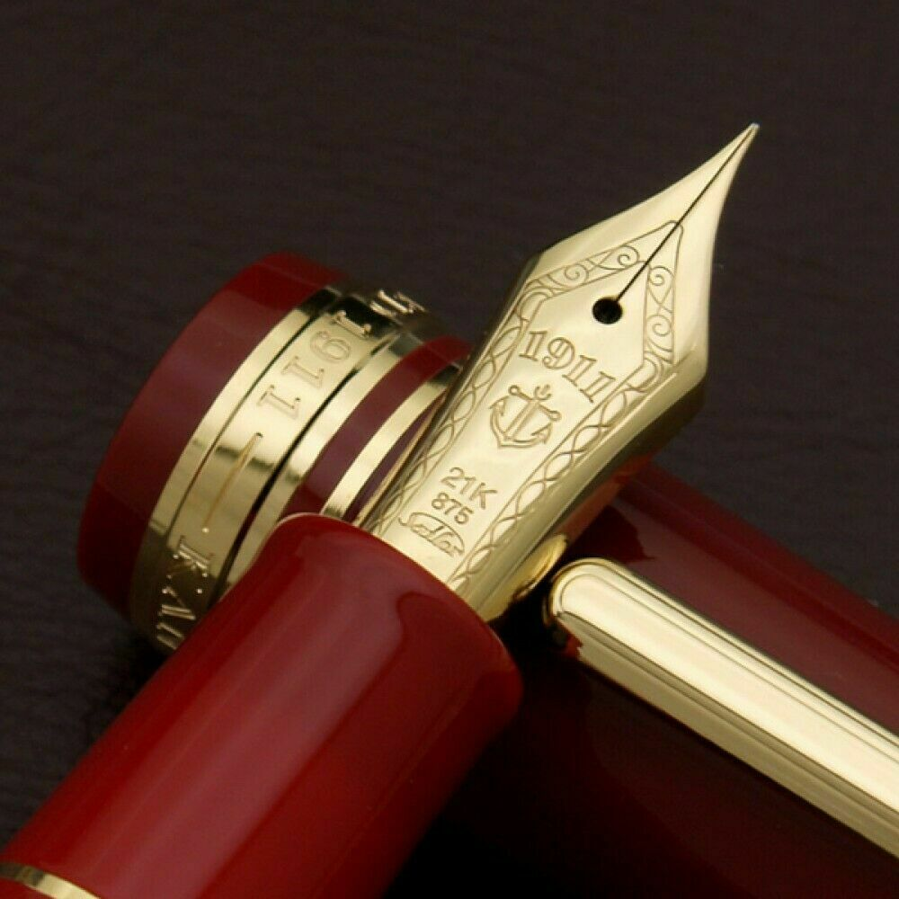 Sailor Pro Gear Kanreki Red Gold Trim Fountain Pen (Limited Edition) - KSGILLS.com | The Writing Instruments Expert