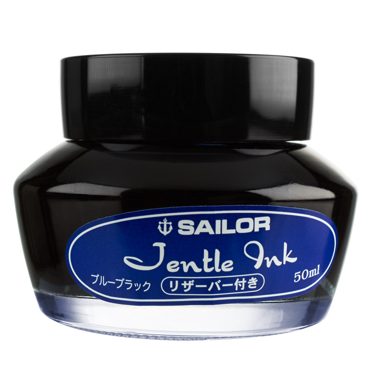 Sailor Ink Bottle 50ml Round Jentle - Blue Black - KSGILLS.com | The Writing Instruments Expert