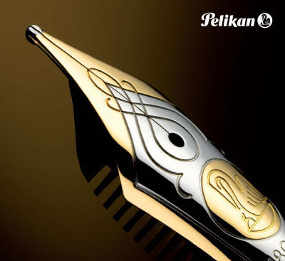 Pelikan Souveran M800 Fountain Pen - Black Gold Trim - KSGILLS.com | The Writing Instruments Expert