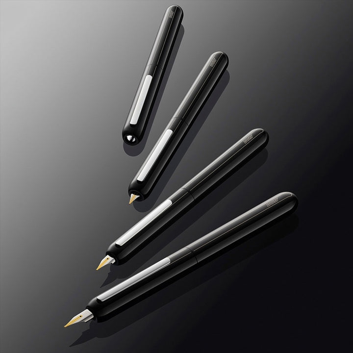 Lamy Dialog 3 Fountain Pen - Glossy Piano Black (Capless) - KSGILLS.com | The Writing Instruments Expert