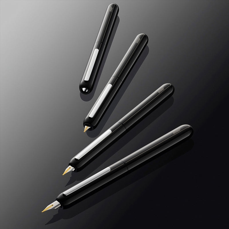 Lamy Dialog 3 Fountain Pen - Glossy Piano Black (Capless) - KSGILLS.com | The Writing Instruments Expert