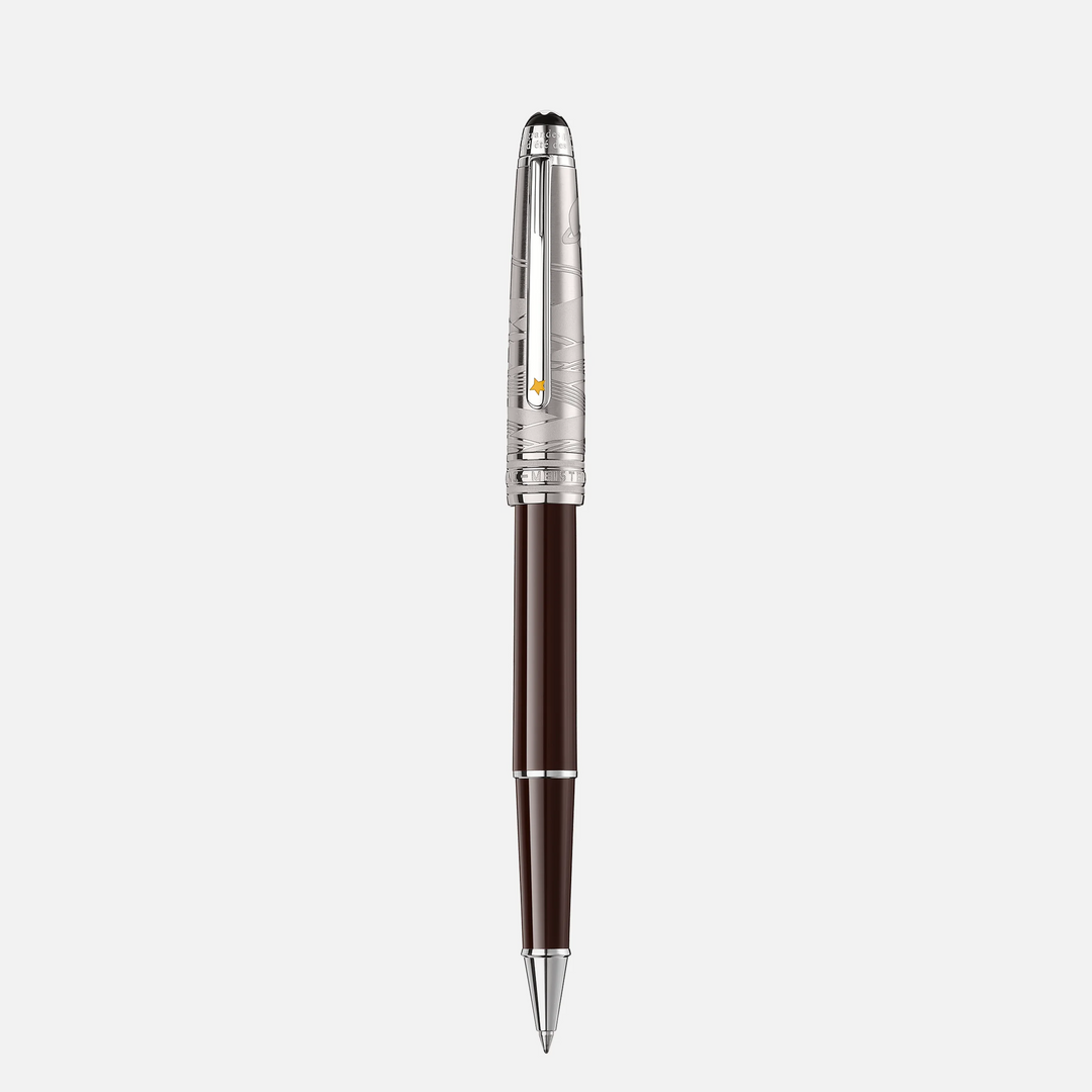 Montblanc Meisterstuck Classique Rollerball (163) - Platinum Montblanc Meisterstuck Classique Rollerball (163) - Platinum