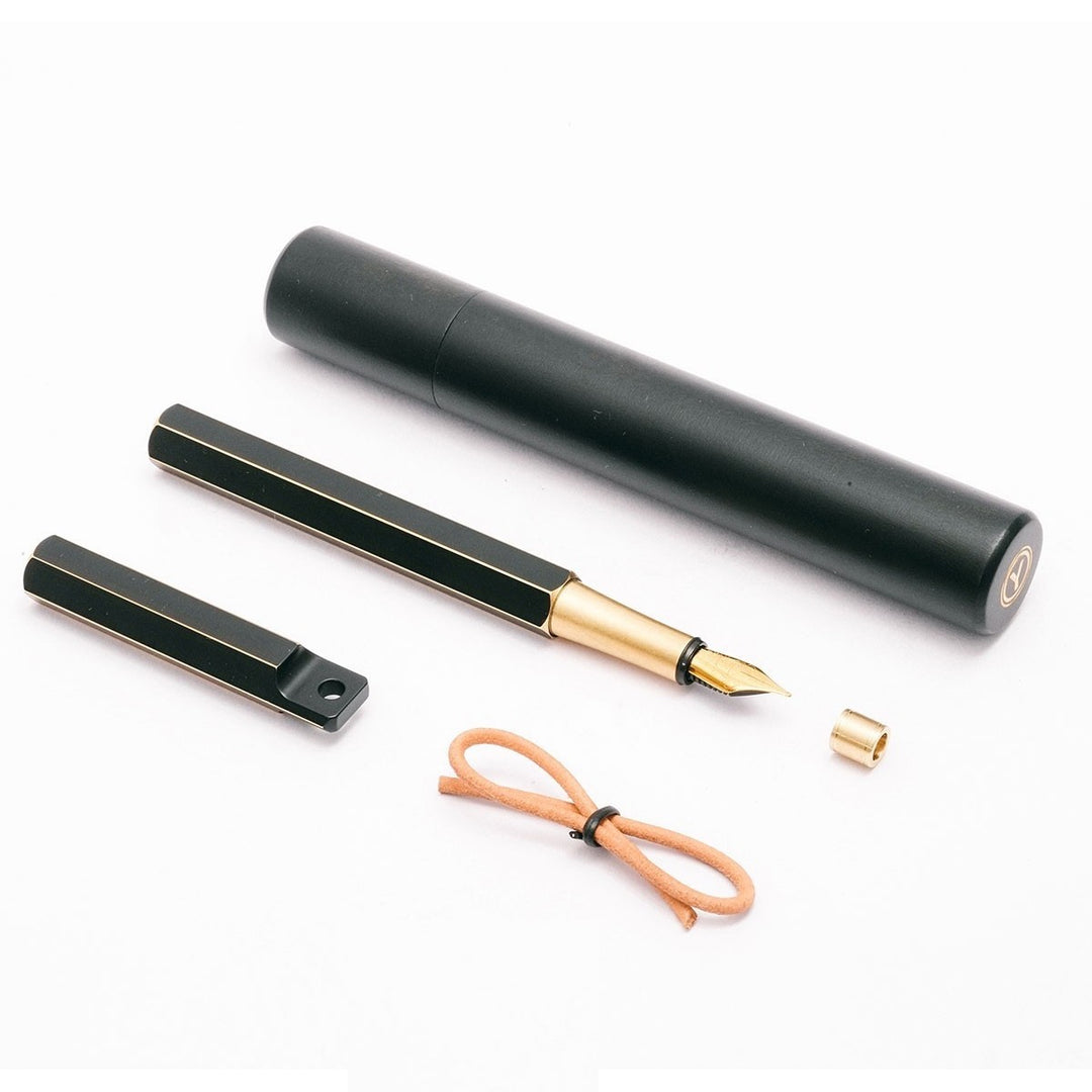 Ystudio - Portable Fountain Pen (Brassing) - KSGILLS.com | The Writing Instruments Expert