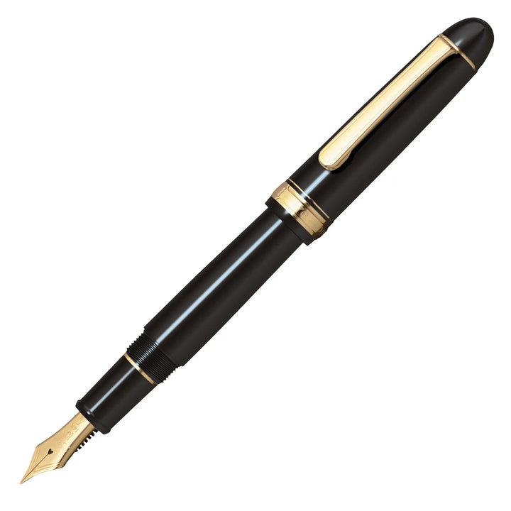 Platinum 3776 Century Fountain Pen - Black Gold Trim - KSGILLS.com | The Writing Instruments Expert